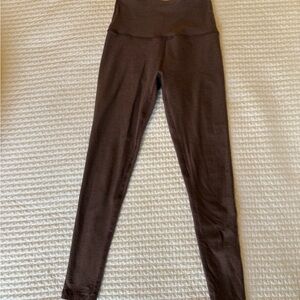 Beyond Yoga Spacedye Brown High-Waisted Leggings
